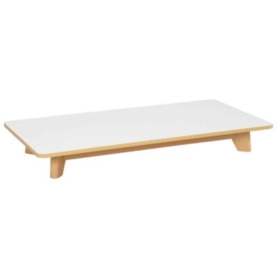 Niedriger Tisch Kidy S'Cool – Höhe 16 cm – Rechteckig 120x80 cm