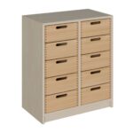 Schrank mit Massivholzschüben - 690804600