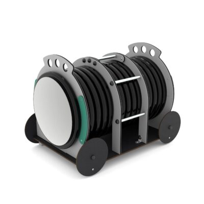 Eisenbahn Waggon mit Krabbeltunnel - RECYCLED RC0812