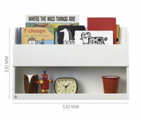 Wandregal weiß – Tidy Books