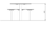 Tisch und Stühle – RECYCLED RC0816 - rc0816front