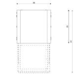 Abfalleimer – RECYCLED RC0934 - rc0934top
