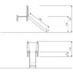 U3 Rutsche mit Podest – RECYCLED RC1442 - rc1442front