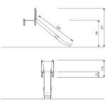 Rutsche mit Podest – RECYCLED RC1444 - rc1444front