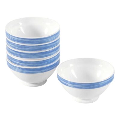Bunte Schalen 6er Set - Geschirr aus Hartglas
