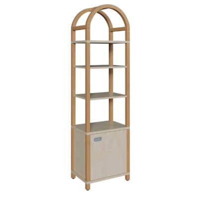 Stollen-Turm mit Bogen und Tür