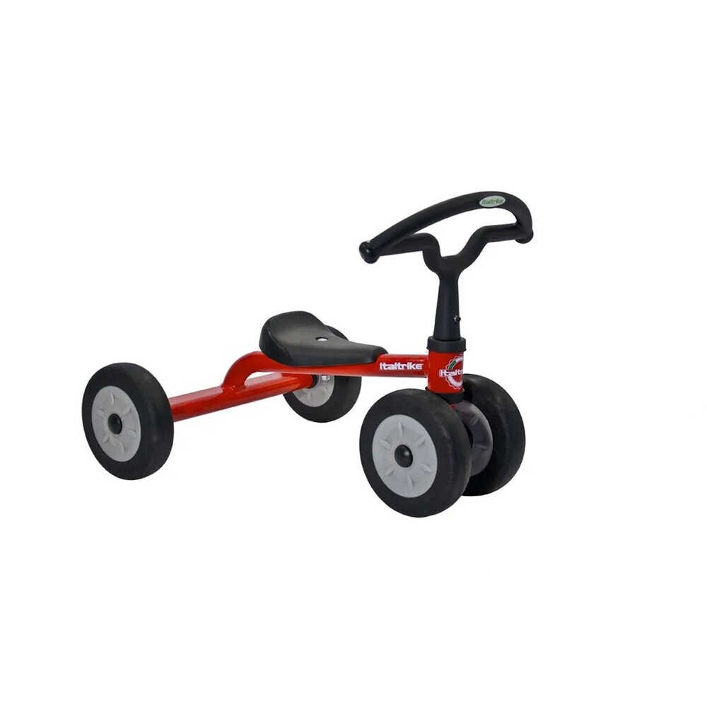 Italtrike Laufrad Mini Walker 4 Räder - Mini Red Line