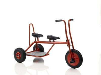 Italtrike Tandem-Dreirad Big Carry Red Line