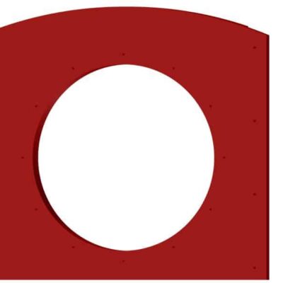 Anschlusspaneel für Röhrenrutschen und Kriechtunnel -Beckmann Spielgeräte