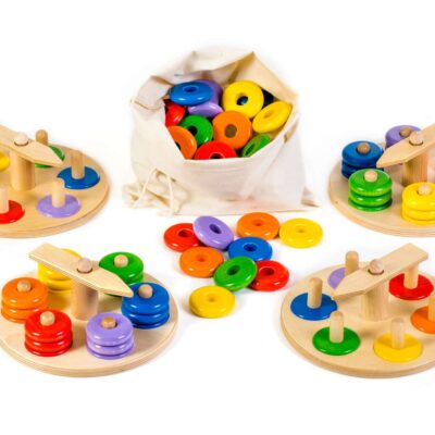 Zeiger-Steckspiel-Set