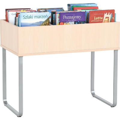 Grande Bücherkiste mit Gestell