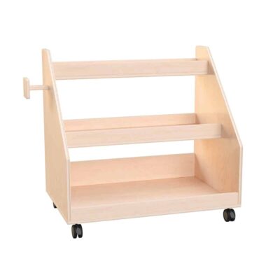 Echtholz Aufräumwunder-Wagen