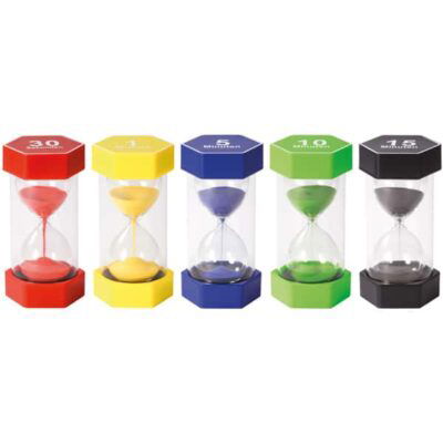 Mega Sanduhren-Set 30 sek, 1, 5, 10, 15 min