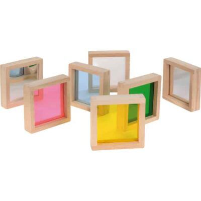 Blocks bunt und Spiegel 7er Set