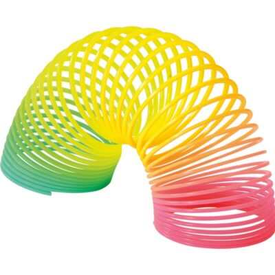 Treppenfeder Regenbogen 10er Set