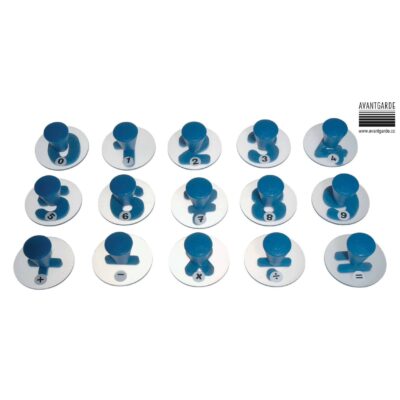 Mega-Stempel-Set Zahlen (15 Teile)