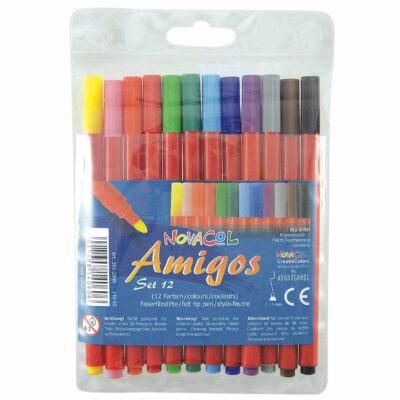NOVACOL Amigos Filzstifte - Set 12 im Etui