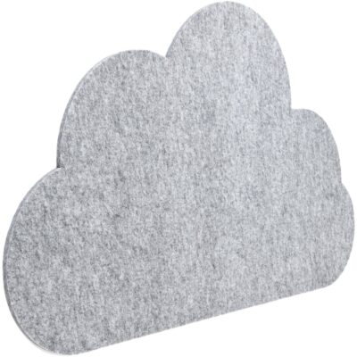 Wandschutz aus PET-Recyclingmaterial, Wolke