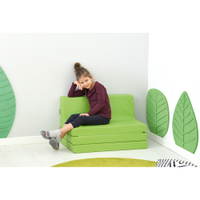 Wandschutz aus PET-Recyclingmaterial, Blatt, Relief – Bild 9