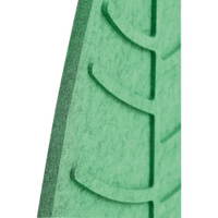 Wandschutz aus PET-Recyclingmaterial, Blatt, Relief – Bild 6