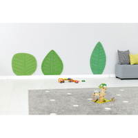 Wandschutz aus PET-Recyclingmaterial, Blatt, Relief - 146249 e 21