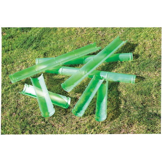 Oct 2018 Outside Play Equipment Shoot Bambus Style Wasserrinnen 8er Set - Oct 2018 Outside Play Equipment Shoot