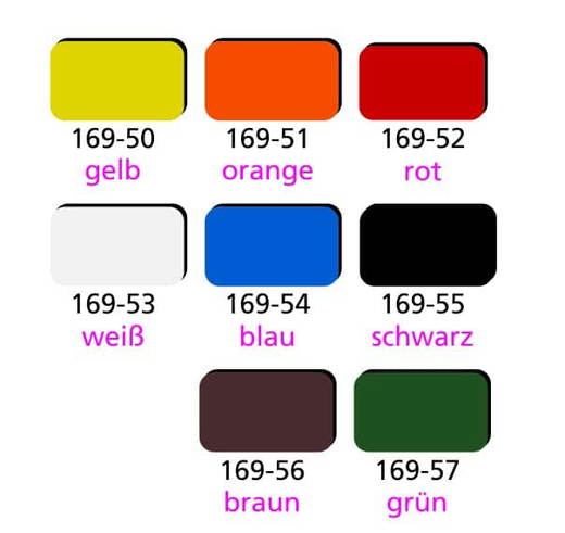 169_5x Bastelfilz Bastelfilz Set 10 Stück - 169 5x Bastelfilz