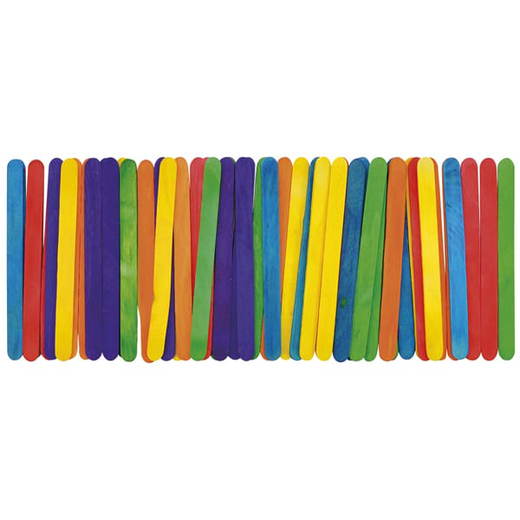 www.graphXartelier.de Bastelhölzer bunt, klein - www.graphXartelier.de