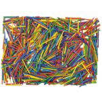 Bastelhölzchen, bunt - www.graphXartelier.de