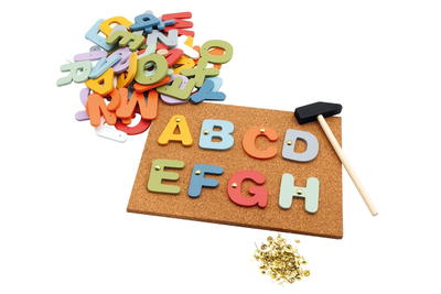 Nagelspiel Alphabet