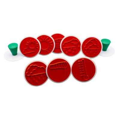 Wetterstempel 10-tlg.