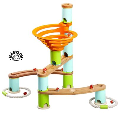 Bamboo Kugelbahn Set