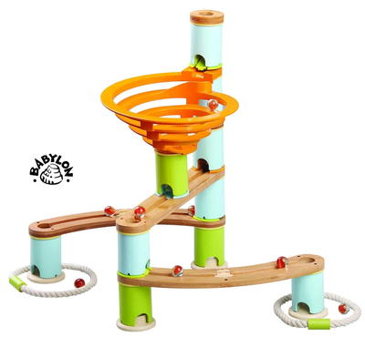 Bamboo Kugelbahn Set
