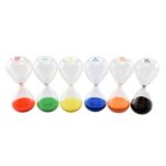 Sanduhren Glaskolben-Set 6 Stück - 307 12 00