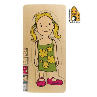 Lagenpuzzle Multi Puzzle Mädchen