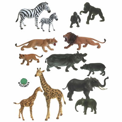 Afrika Tiere – Set 13 Figuren