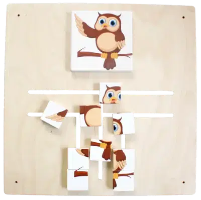 Labyrinth Puzzle – Eule
