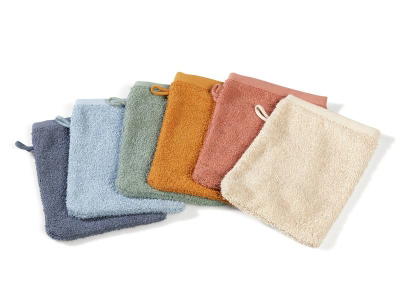 Waschlappen 22 x 15 cm 4er Set