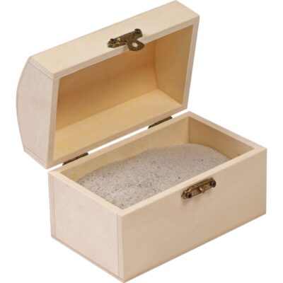 Schatztruhe aus Holz