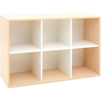 Quadro - Aufsatzregal M, mit 2 Mittelwänden, Breite: 116 cm