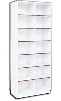 Quadro Regal mit CDF-Fachböden, 14 Fächer – Bild 2