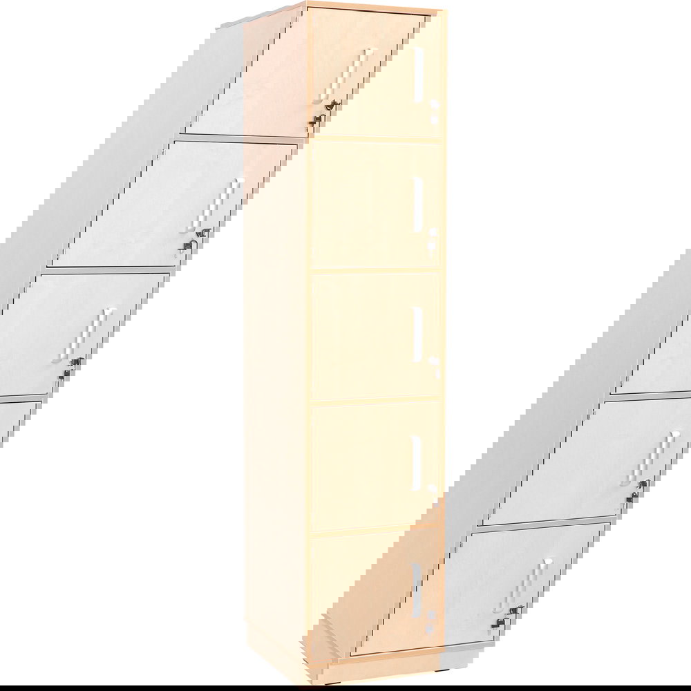 Flexi Eigentumsschrank, abschließbar, schmal