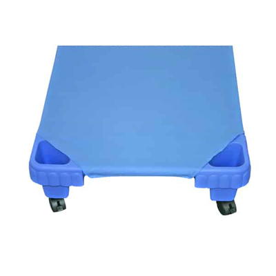 Spannlaken blau