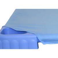 Spannlaken blau – Bild 2