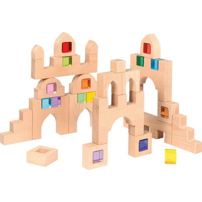Burg-Bausteine-Set