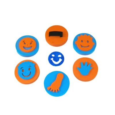 Handflächenstempel Fun 6er Set
