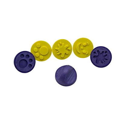 Positiv-Negativstempel 6er Set Nr 1