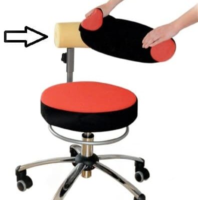 Sanus® Ersatz - Innenpolster Rückenlehne höhenverstellbar