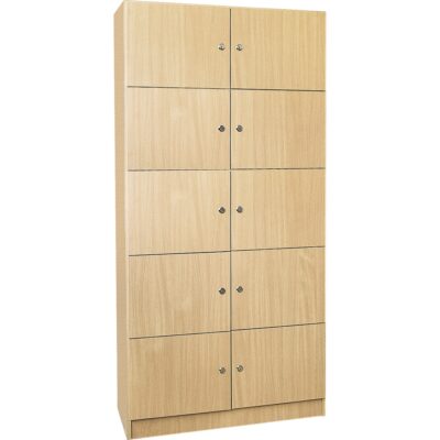 EXPO Eigentumsschrank 185 cm mit 10 abschließbaren Fächern