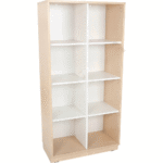 Quadro – Schrank XL mit 1 Mittelwand, B 79 - quadro schrank xl mit 1 mittelwand und 3×2 einlegeboden b 79 ahorn